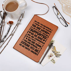 You Are a Fighter – Leather Journal