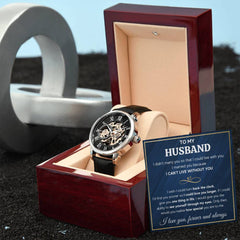 To My Husband Eyes – Openwork Watch